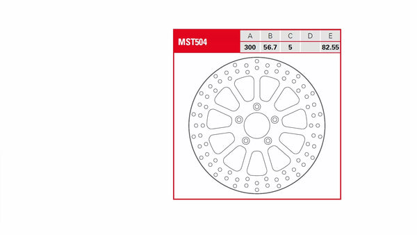 TRW rotor TRW MST504