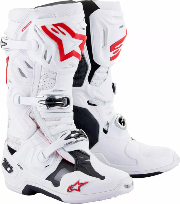 Alpinestars (MX) Boot T10 S-VNT WT/RD 2010520-2230-12