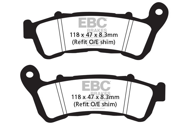 EBC BRAKE PAD EPFA EXT PRO EPFA388HH
