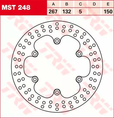 TRW Rotor TRW MST248 MST248