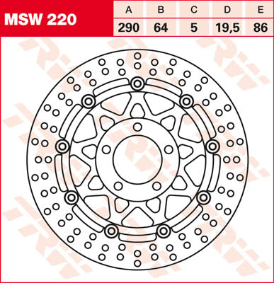 TRW rotor TRW MSW220 MSW220