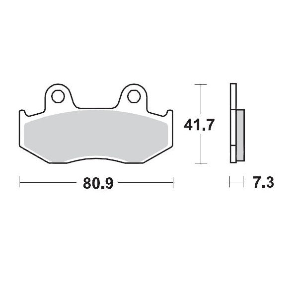 Moto-Master Brake Pad Racing 090411