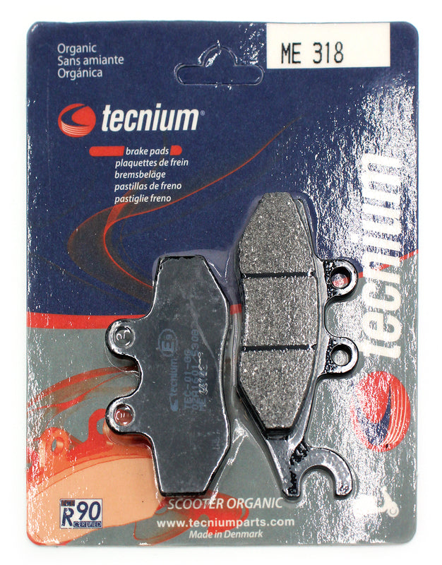 Tecnium Scooter Organic Brake Pads - Me318 1022676