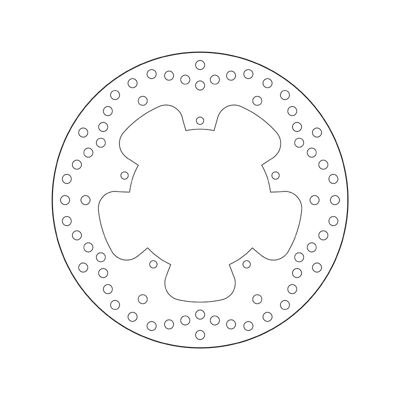 BREMBO Serie Oro Round Fixed Brake Disc 68B407B6