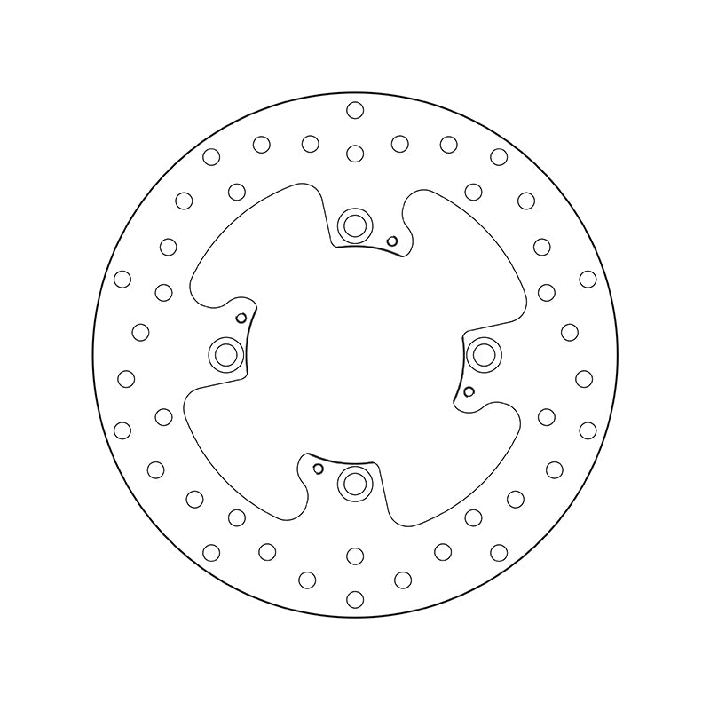 BREMBO Serie Oro Round Fixed Brake Disc 68B407N6