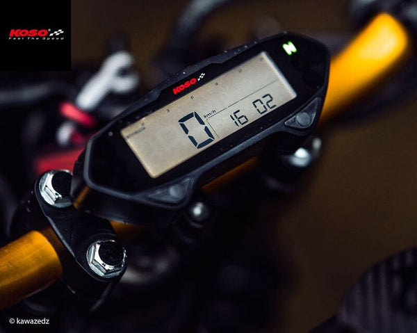 KOSO DB-01RN multifunkciós mérő LCD Black BA041000