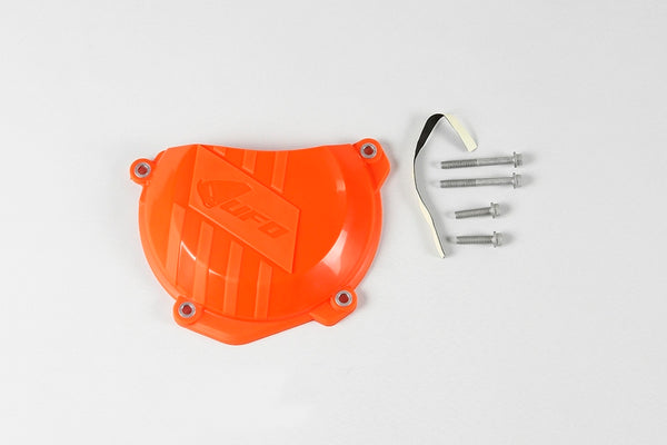 UFO Orange Clutch Cover Protection KTM SX-F/EXC-F 250/350 AC02411