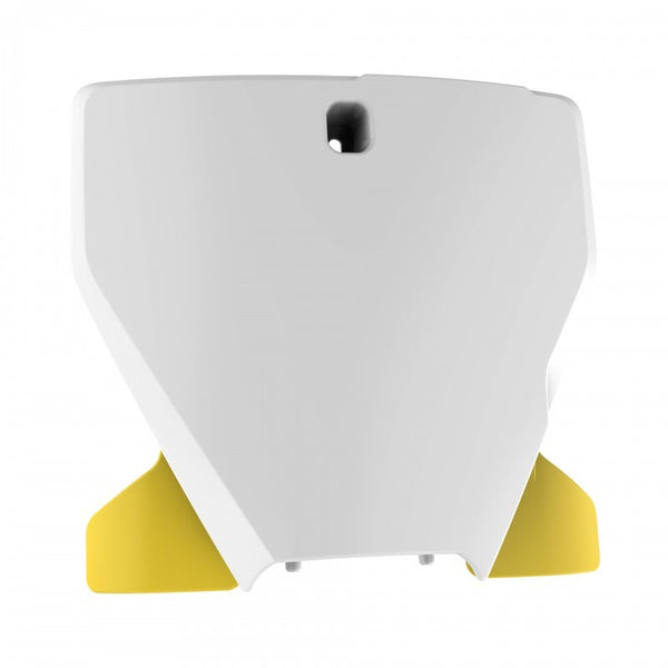 Rendőrségi kikötő elülső számú lemez fehér Husqvarna 8666500006