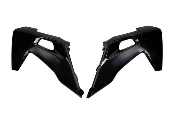 Az UFO radiátor lefedi a fekete husqvarna fc/tc hu03390#001 -et