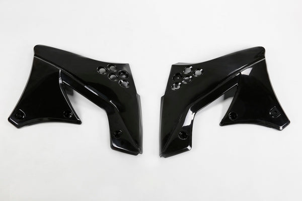 Az UFO radiátor borítja a fekete kawasaki kx250f KA04712#001