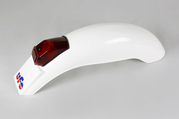 Ufo enduro hátsó sárvédő + világos fehér Me08025#w