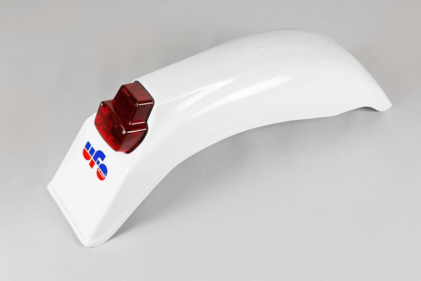 Ufo enduro hátsó sárvédő + világos fehér Me08026#w