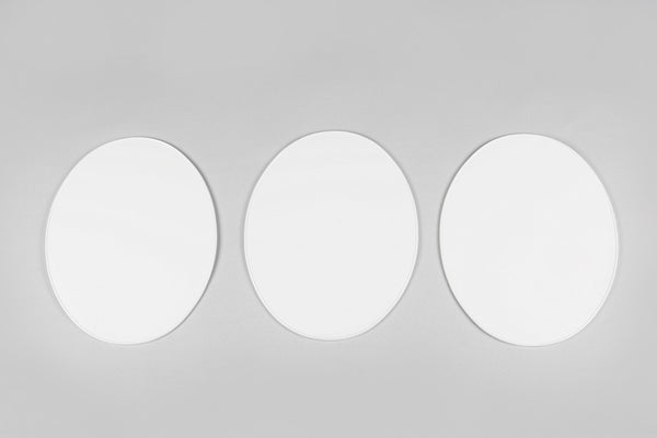 UFO Vintage ovális előlap 1970 White 3 DCS ME08049@W