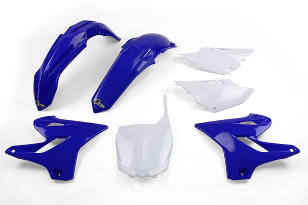 UFO műanyag készlet OEM színű kék/fehér yamaha yz125/250 yakit319@999