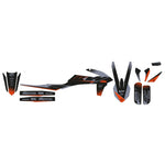 Blackbird Food Fekete Komplett Graphic Kit KTM SX/SX-F 8547Y