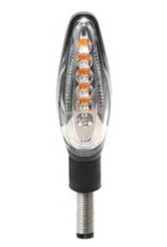 Koso LED -es jelző Sonic Hátsó pár - Black HE045001