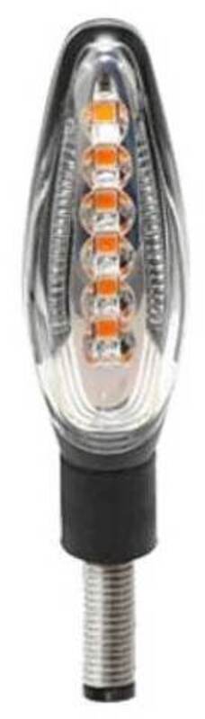 Koso LED jelző jelző Sonic Front Pair - Black HE045201