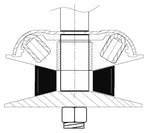 Yasuni Axial 2T Variator - Minarelli 50-90 VAR050MHO00