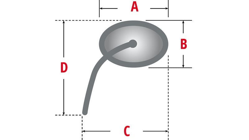 Highsider Wave Mirror (PAIR) 301-4900