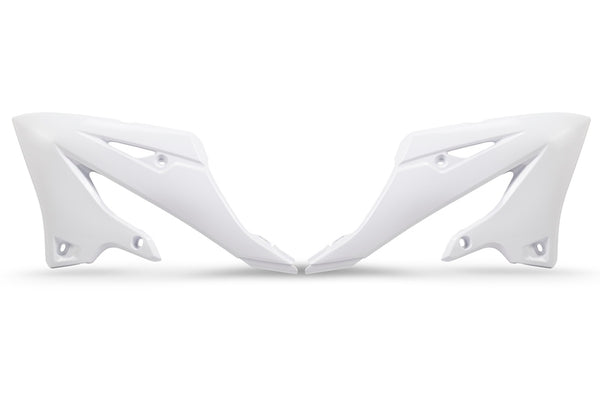 UFO radiátor borítók - Fehér Yamaha YZ125/250 YA04876#046
