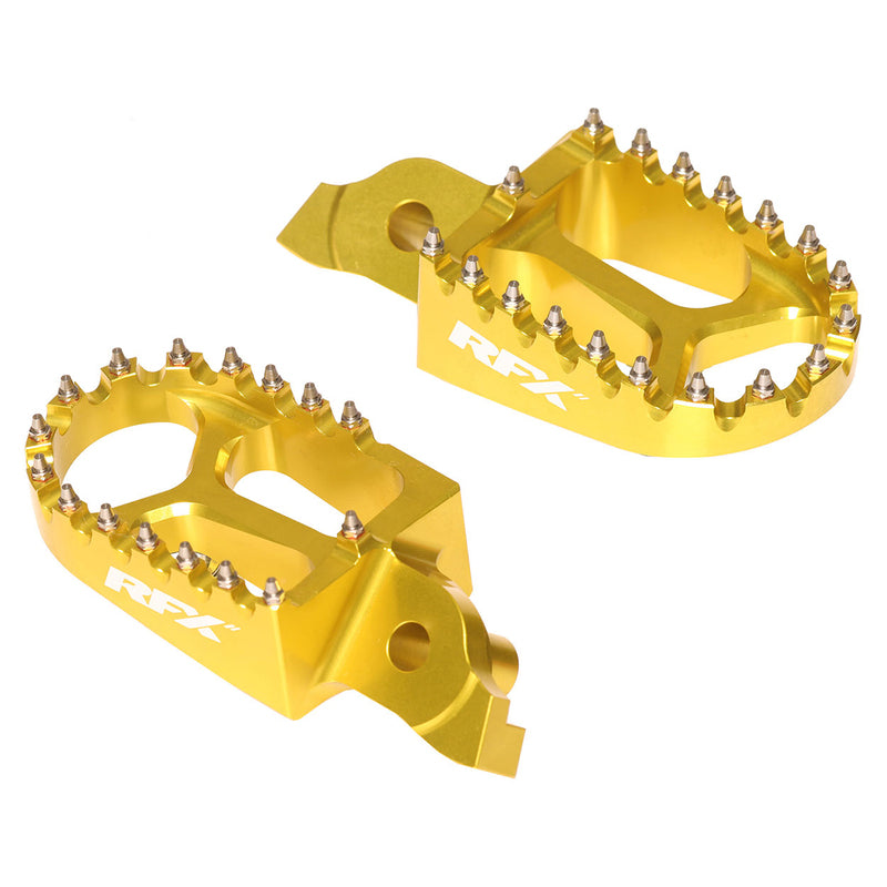 RFX Pro FootRests (sárga) - Suzuki RMZ250/450