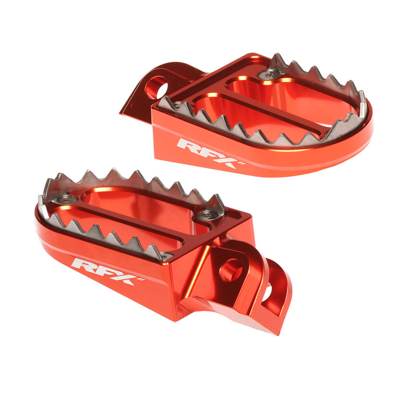 RFX Pro Series 2 Series Footrys (Orange) - KTM SX 85-105