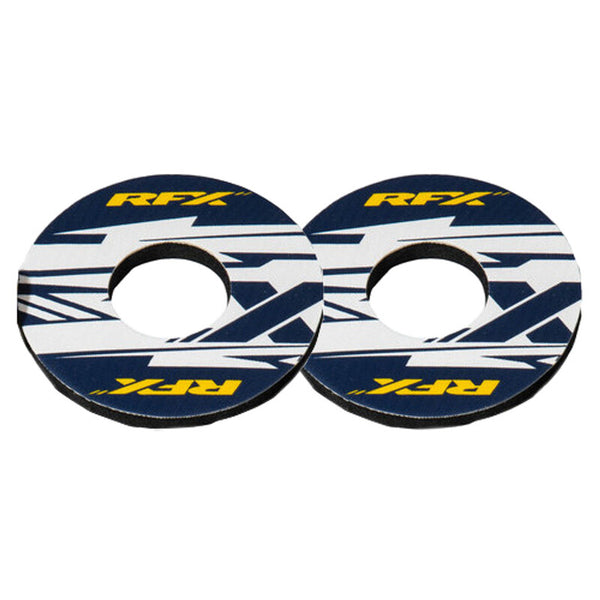 RFX Sport Grip Donuts (X Blue/Yellow) Pair FXHG9010000BY 