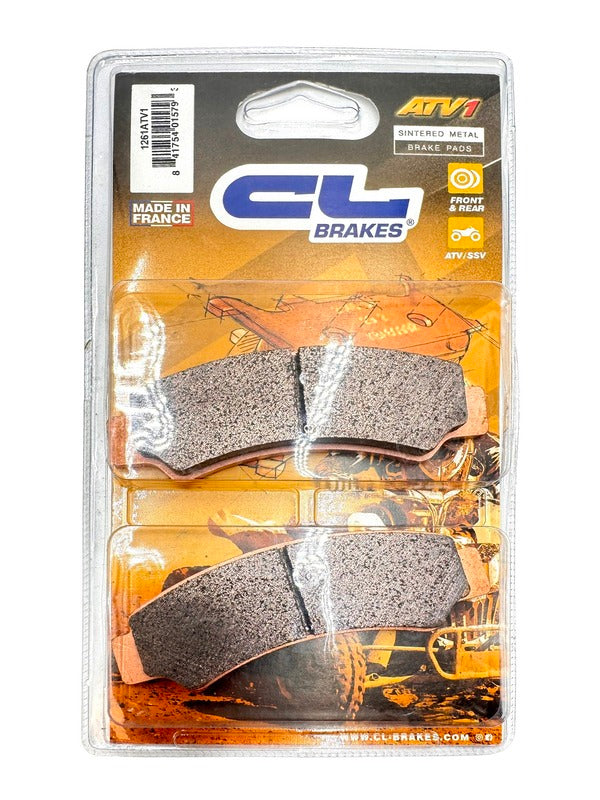 CL BRAKES ATV Sinterezett fékbetétek - 1261ATV1 1261ATV1 