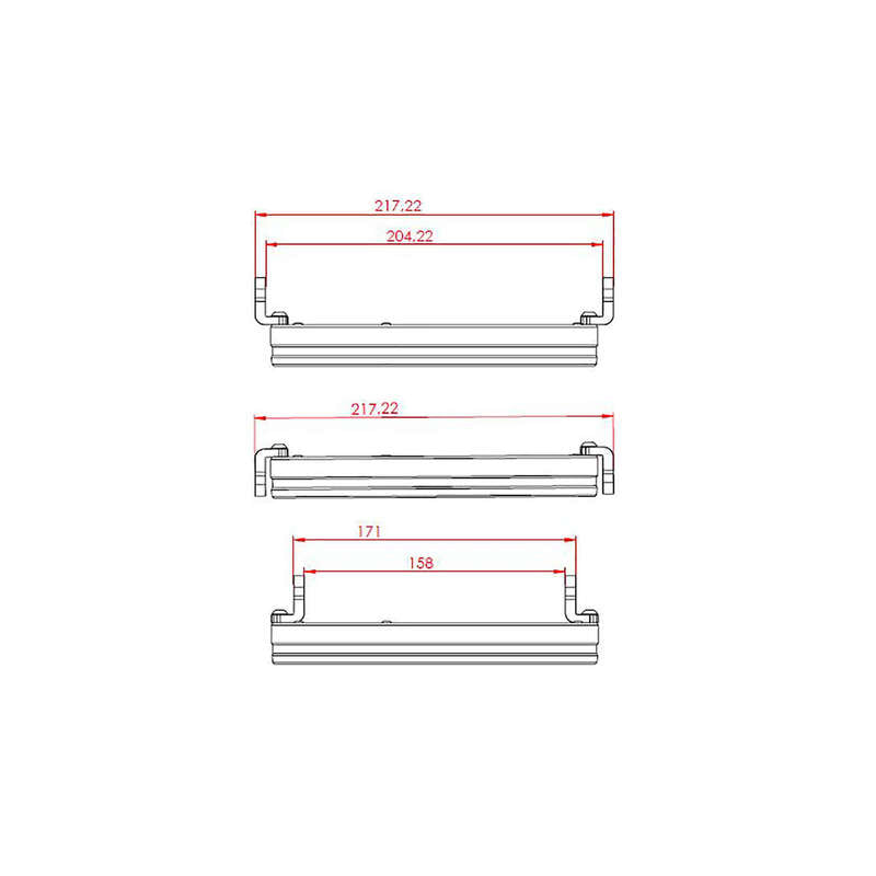 HighSider Frame-R1 11. típusú 7 hüvelykes LED fő fényszóró, oldalsó rögzítés 223-258