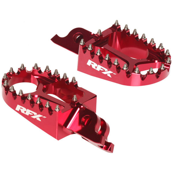 RFX Pro Footrests Red FXFR5040099RD