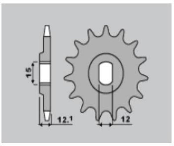 PBR acél szabványos első láncszem 2105 - 428 2105 9 18NC