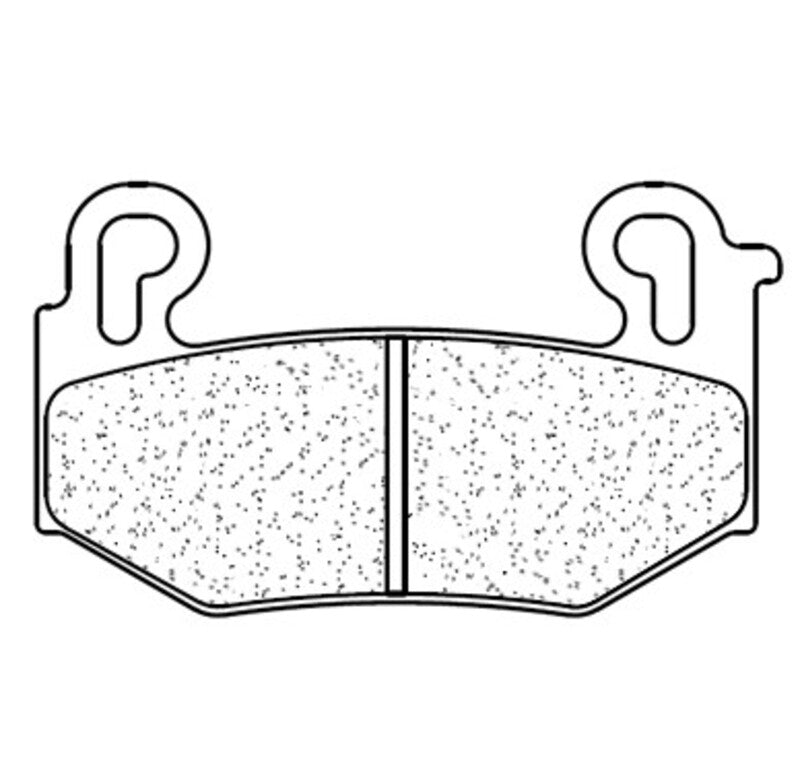 CL BRAKES Út Sinterelt Fém Féktárcsák - 1280XBK5 1280XBK5 