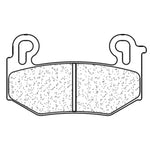 CL BRAKES Út Sinterelt Fém Féktárcsák - 1280XBK5 1280XBK5 