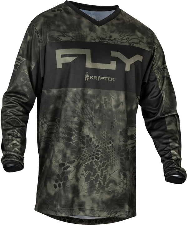 Fly Racing F-16 Kryptec S.E. Jersey - Moss Grey/Black 377-925m