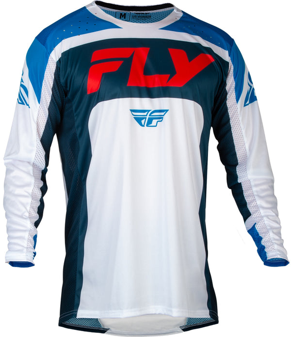 Fly Racing Lite Jersey - piros/fehér/haditengerészet 377-723m