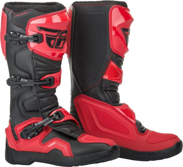 Fly Racing Maverik Boots piros/fekete Sz 08 364-67308