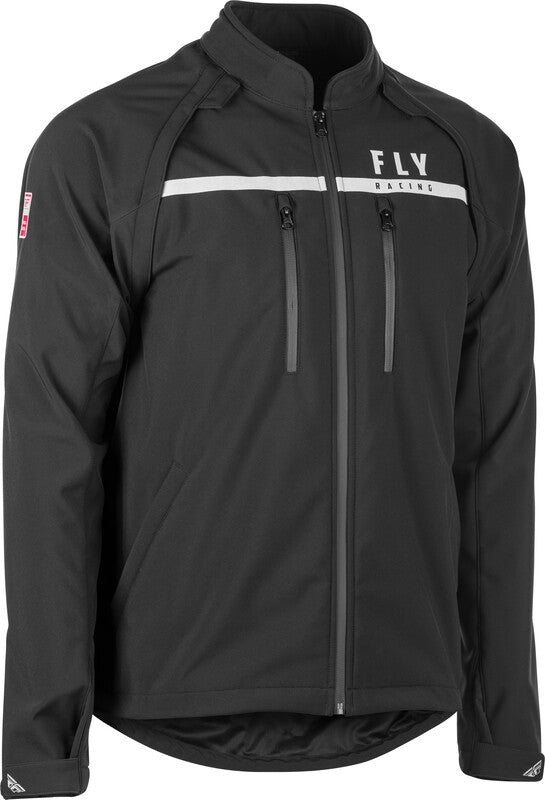 Fly Racing Patrol Softshell kabát - fekete 373-680L