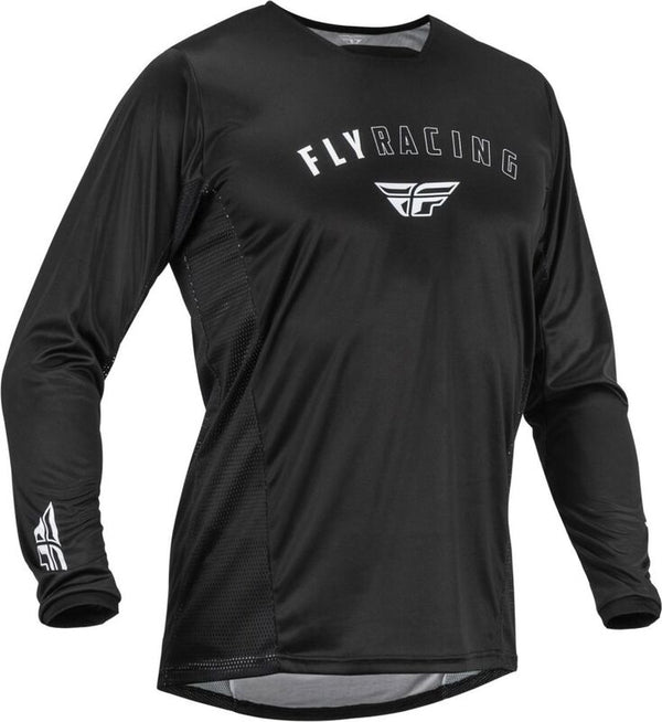 Fly Racing Patrol Jersey - fekete/fehér 376-650m