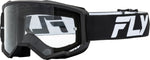 Escape Racing Focus Cross szemüveg fehér/fekete - tiszta lencse