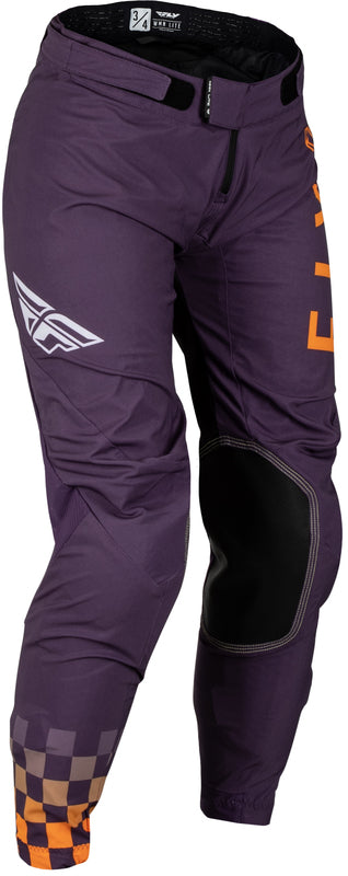 Fly Racing Lite Woman Pants - Mély lila/fehér/neon korall 377-63109