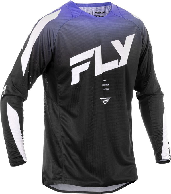 Fly Racing Evolution DST Jersey - Fekete/fehér/lila 378-120s