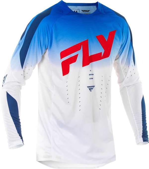 Fly Racing Evolution Dst Jersey - Red/Fehér/Kék 378-123m