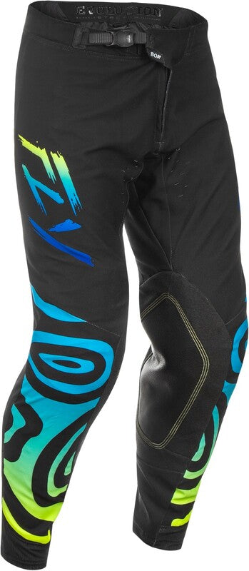 Escape Racing Evolution DST S.E. Zen Pants-Black/Blue/Hi-Vis 378-13432