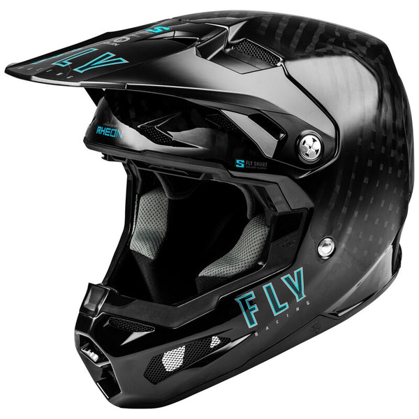 Fly Racing Formula's Carbon Solid Youth Helmet - Black 73-4415yl