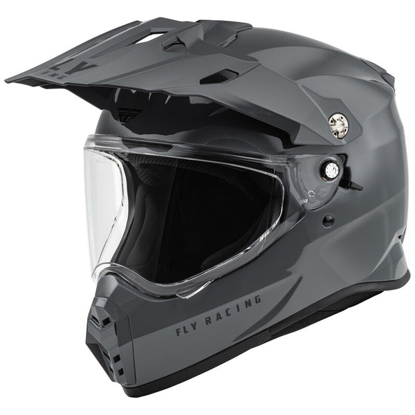 Fly Racing Trekker Solid Helmet - Gray 73-7035m