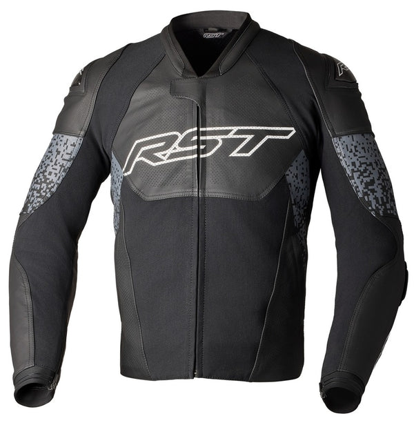 RST bőr MC-Jacket Pro sorozat Supersport-K fekete /szürke
