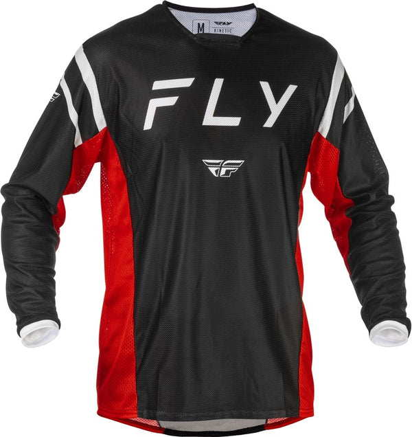 Fly Racing Kinetic Háló Jersey - fekete/piros 379-316s
