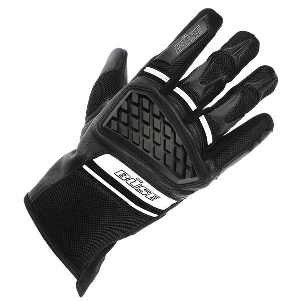 Büse MC-Gloves braga fekete /fehér