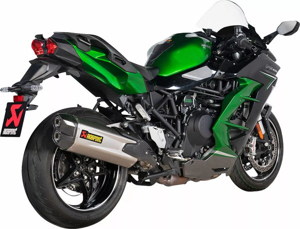 Akrapovic Muffler ti CF Ninja H2 SX S-K10S30-Hgit