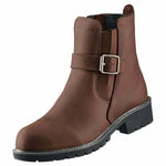 Tartott unisex mc csizma Nashville II Brown